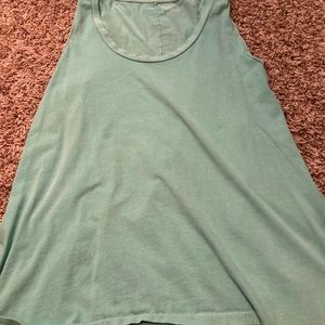 teal gap tank top